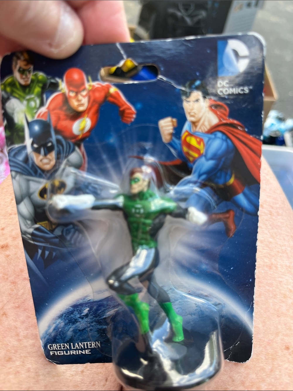 DC Comics Green Lantern Collectible Figurine - Green, Black & Silver